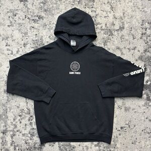 Kanye West Saint Pablo Merch Tour Pullover Hoodie Sweatshirt Black